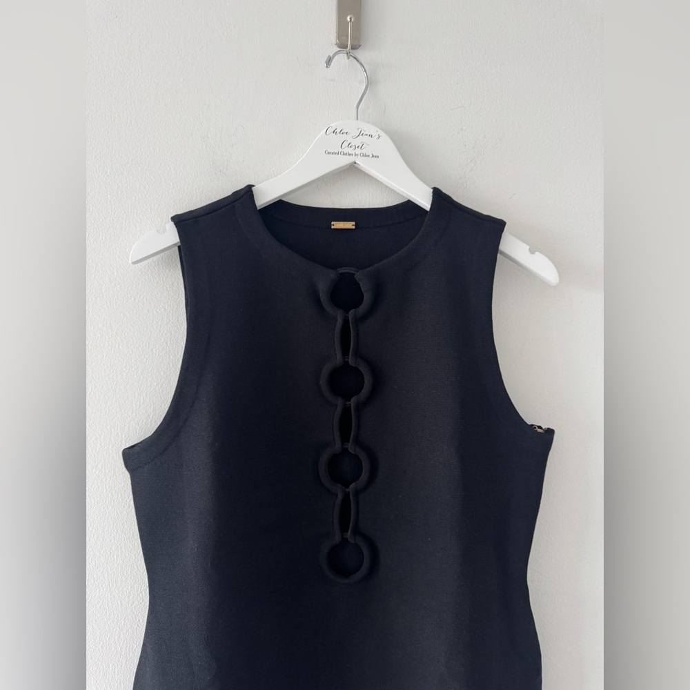 CULT GAIA NEW Hartley Knit Black Mini Dress - Picture 5 of 15